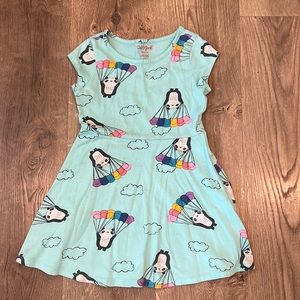 Girls Panda Balloon Dress